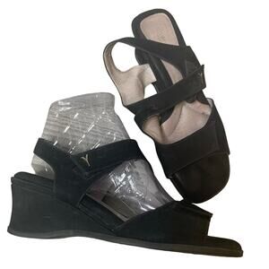 Beautifeet suede wedge sandals lack 39